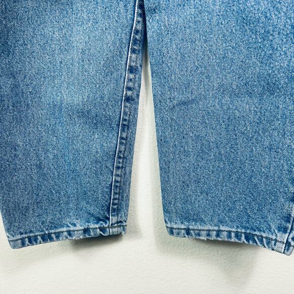 Lee Vintage Women’s 32x30 Mom Jeans 80's Blue Acid Wash Denim - Picture 6 of 12